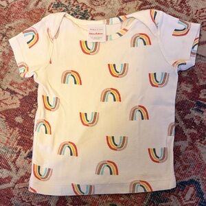 Hanna Andersson Multicolor Rainbow Tee